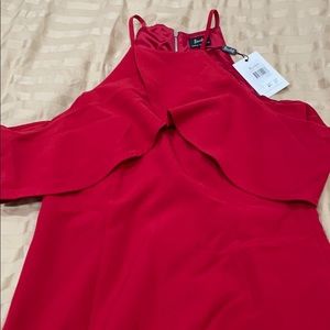 BARDOT RED DRESS SIZE 8/M
